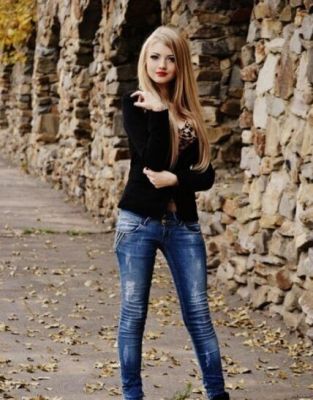 студентка инди Мила, рост: 152, вес: 43